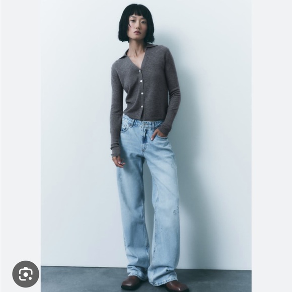 Zara 100% wool cardigan - Picture 4 of 6